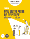 Créer une entreprise de peinture-bâtiment et décor