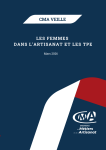 Les femmes dans l'artisanat et les TPE - Mars 2026