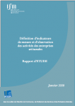 Définition d'indicateurs de mesure et d'observation des activités des entreprises artisanales